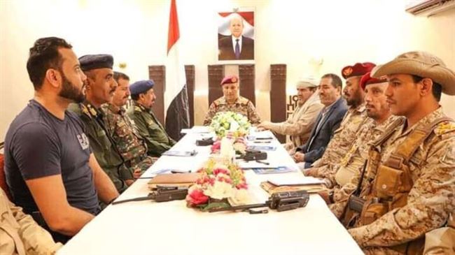 اجتماع للجنة الأمنية والعسكرية بمحافظة مأرب