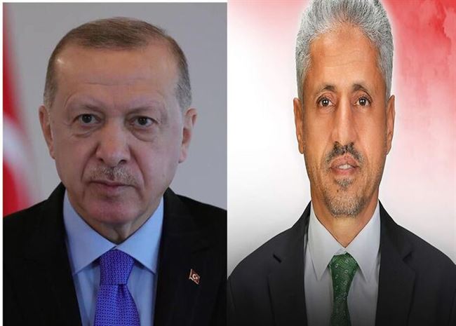 الشيخ حمود المخلافي يهنئ الرئيس رجب طيب أردوغان بالفوز في الانتخابات الرئاسية