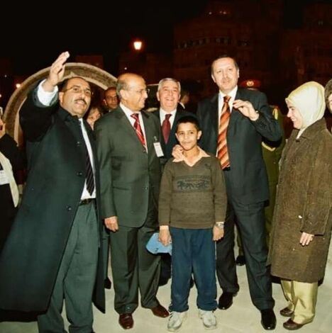 وزير الثقافة الأسبق ينشر صور للرئيس التركي أردوغان خلال زياته لصنعاء