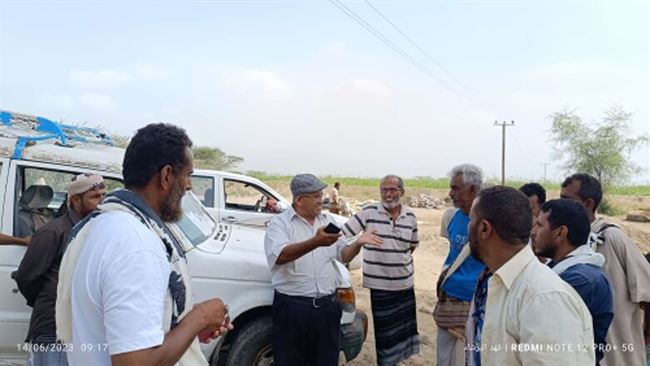 مدير عام لودر يزور مشروع مياه الصيوعي الأهلي بالعين